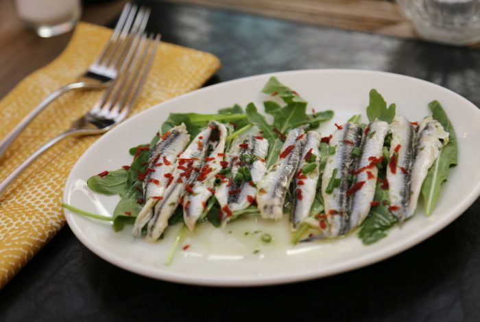 ammos restaurant - lucerne - anchovies “pasti”